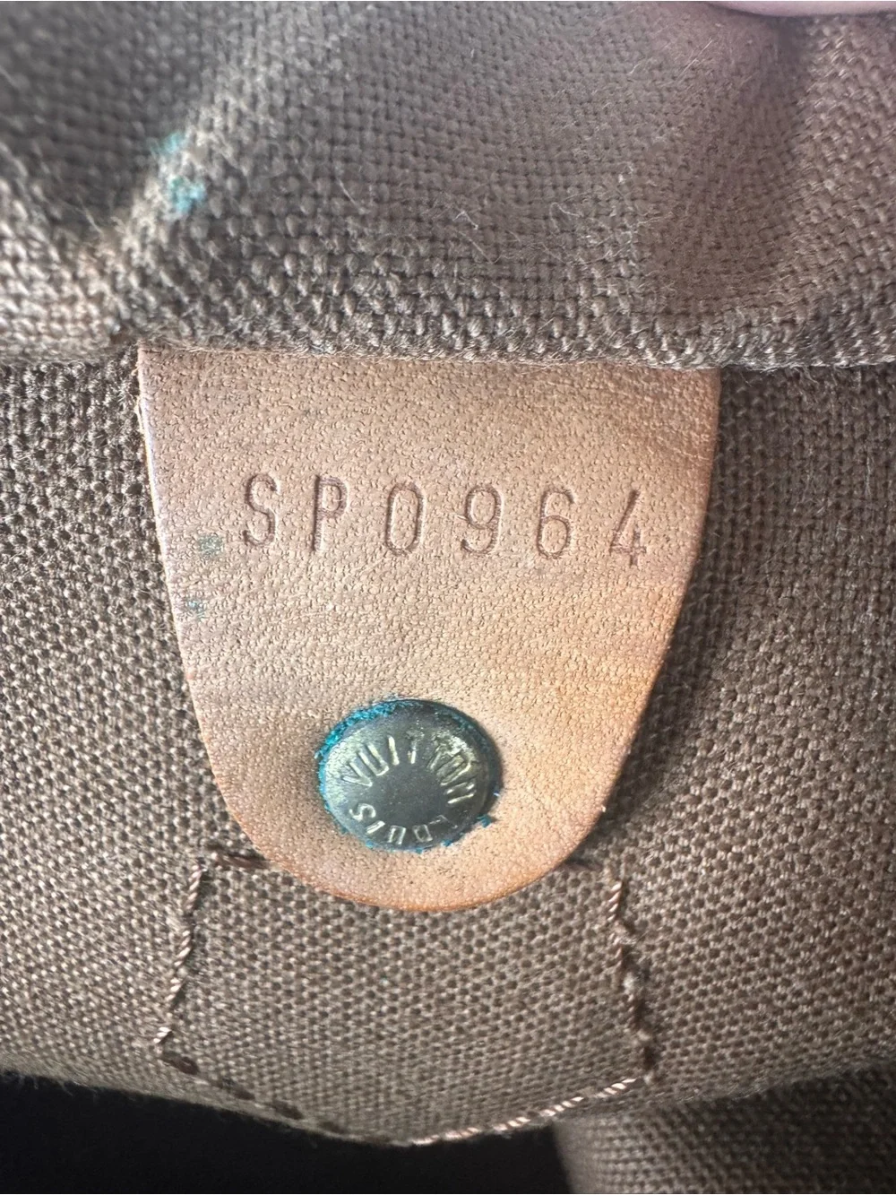 Louis Vuitton Speedy 30 Monogram Canvas Satchel with Vachetta Handles